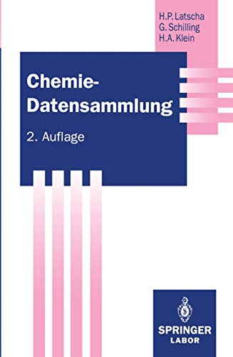 Stock image for Chemie-Datensammlung (Springer Labormanuale) for sale by medimops