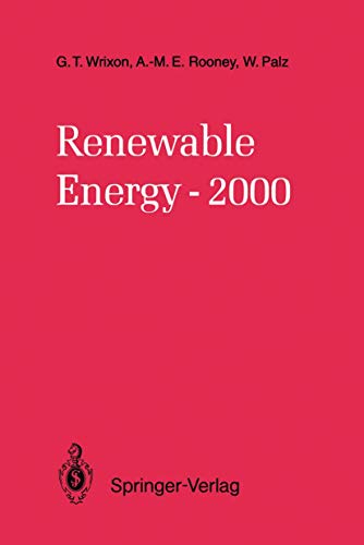 Beispielbild fr Renewable Energy-2000 zum Verkauf von Anybook.com