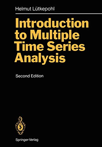 Beispielbild fr Introduction to Multiple Time Series Analysis zum Verkauf von medimops