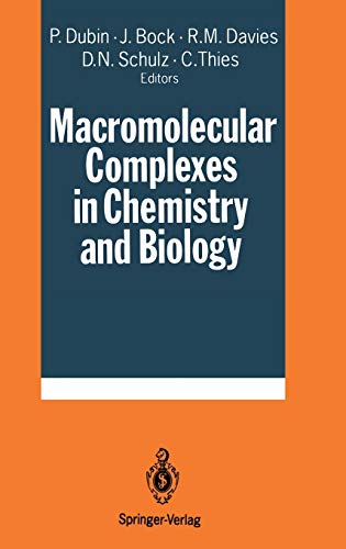 Imagen de archivo de Macromolecular Complexes in Chemistry and Biology a la venta por Moe's Books