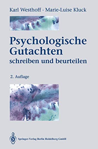 9783540575450: Psychologische Gutachten