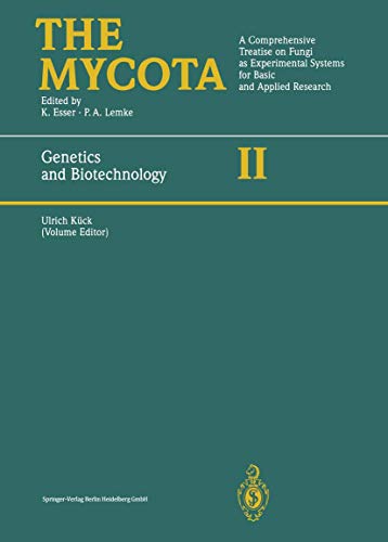 Stock image for The Mycota a Comprehensive Treatise on Funghi as Experimental Systems for Basic and Applied Research II Genetics and Bio Technology for sale by Webbooks, Wigtown