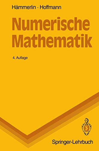 Beispielbild fr Numerische Mathematik (Springer-Lehrbuch) zum Verkauf von medimops