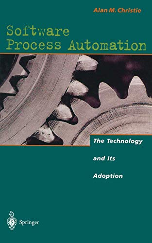 Beispielbild fr Software Process Automation: The Technology and Its Adoption zum Verkauf von Anybook.com