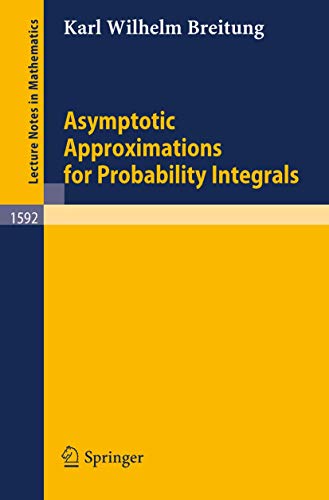 Imagen de archivo de Asymptotic Approximations for Probability Integrals a la venta por Chiron Media