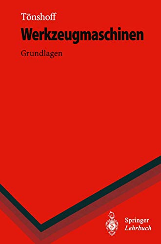 9783540586746: Werkzeugmaschinen: Grundlagen (Springer-Lehrbuch)