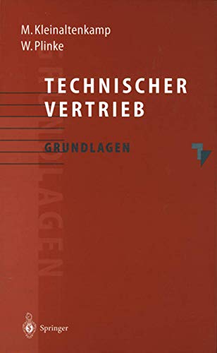 Beispielbild fr Technischer Vertrieb - Grundlagen zum Verkauf von medimops