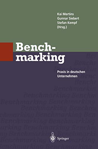 Stock image for Benchmarking: Praxis in deutschen Unternehmen for sale by medimops