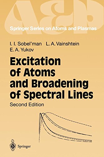 Imagen de archivo de Excitation of Atoms and Broadening of Spectral Lines: Second Edition a la venta por Grey Matter Books
