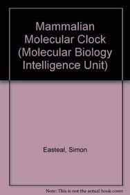 Imagen de archivo de Mammalian Molecular Clock a la venta por Better World Books