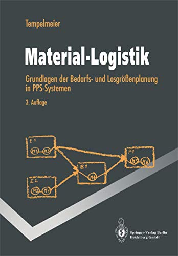 Stock image for Material Logistik: Grundlagen Der Bedarfs- Und Losgrossenplannung in Pps-Systemen (Springer-Lehrbuch) for sale by Bookmonger.Ltd