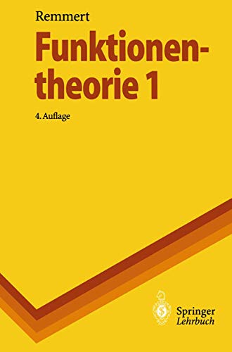 9783540590750: Funktionentheorie 1 (Springer-Lehrbuch)