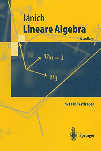 9783540592235: Lineare Algebra (Springer-Lehrbuch) (German Edition)