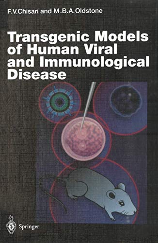 Stock image for Transgenic Models of Human Viral and Immunological Disease (Current Topics in Microbiology and Immunology, Volume 206) for sale by Zubal-Books, Since 1961