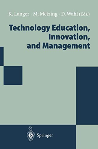 Stock image for Technology Education, Innovation, and Management: Proceedings of the WOCATE Conference 1994 for sale by Bookmonger.Ltd