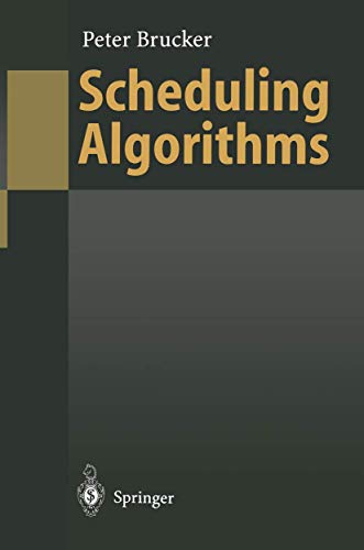 9783540600879: Scheduling Algorithms