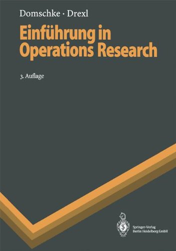 Beispielbild fr Einf Hrung in Operations Research (Springer-Lehrbuch) zum Verkauf von WorldofBooks