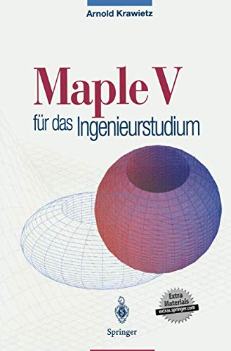 9783540602231: Maple V fr das Ingenieurstudium (German Edition)