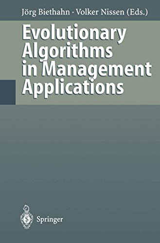 Stock image for Evolutionary Algorithms in Management Applications for sale by Better World Books