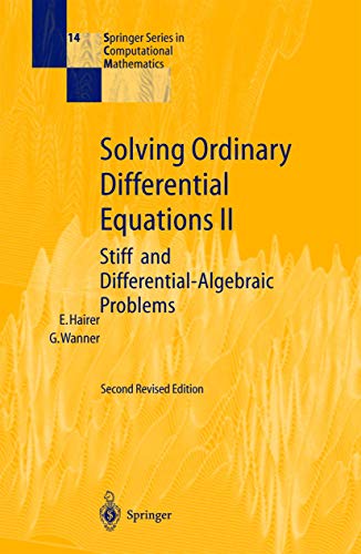 SOLVING ORDINARY DIFFERENTIAL EQ - Hairer, Ernst; Wanner, Gerhard