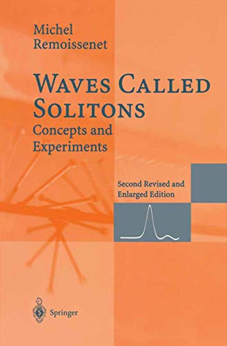 Stock image for Waves Called Solitons: Concepts and Experiments for sale by HALCYON BOOKS