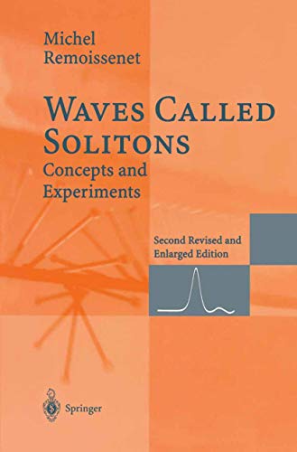 9783540605027: Waves Called Solitons: Concepts and Experiments