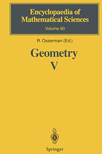 Stock image for Geometry V for sale by Books Puddle