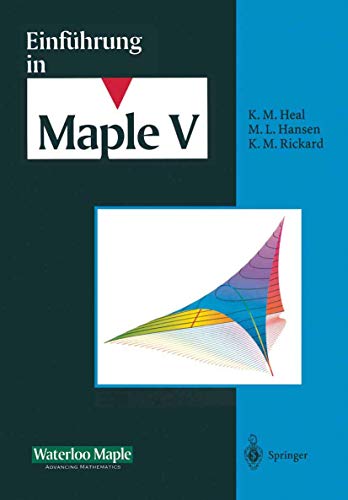 9783540605454: Einfhrung in Maple V (German Edition)