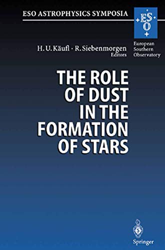 9783540614623: The Role of Dust in the Formation of Stars: Proceedings of the Eso Workshop Held at Garching, Germany, 11-14 September 1995