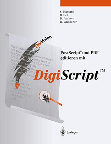 Beispielbild fr PostScript und PDF editieren mit DigiScript zum Verkauf von medimops