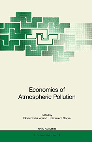 Imagen de archivo de Economics of Atmospheric Pollution a la venta por Romtrade Corp.