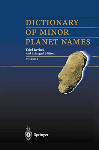 Beispielbild fr Dictionary Of Minor Planet Names ; 3 /E zum Verkauf von Basi6 International