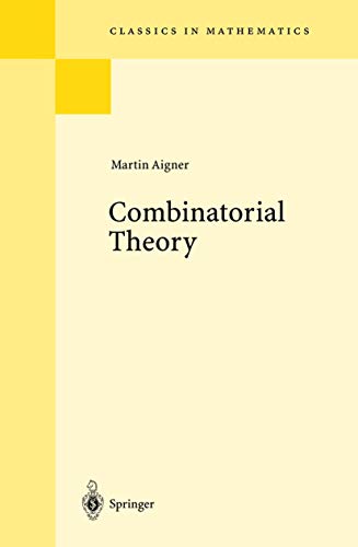 Imagen de archivo de Combinatorial Theory (Classics in Mathematics) a la venta por Tim's Used Books  Provincetown Mass.