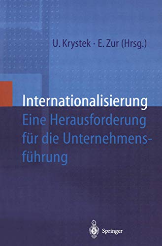 9783540618430: Internationalisierung: Eine Herausforderung Fur Die Unternehmensfahrung