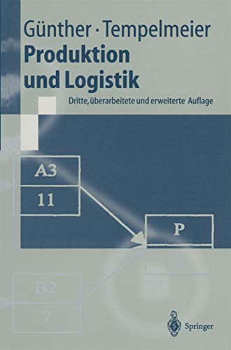 Beispielbild fr Gnther, Hans-Otto: Produktion und Logistik; Teil: [Hauptbd.]. zum Verkauf von NEPO UG