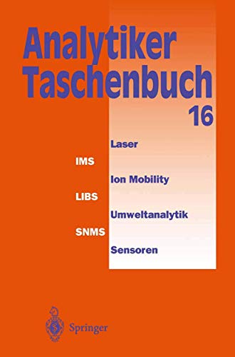 Beispielbild fr Analytiker-Taschenbuch, Bd.16 : Analytiker-Taschenbuch.16: 16. Band zum Verkauf von medimops