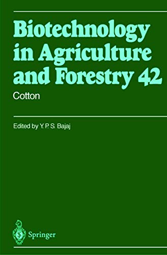 Stock image for Cotton (Biotechnology in Agriculture and Forestry) for sale by Bookmonger.Ltd