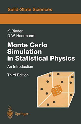 Monte Carlo Simulation in Statistical Physics - An Introduction