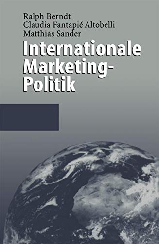 Beispielbild fr Internationale Marketing-Politik zum Verkauf von Buchpark
