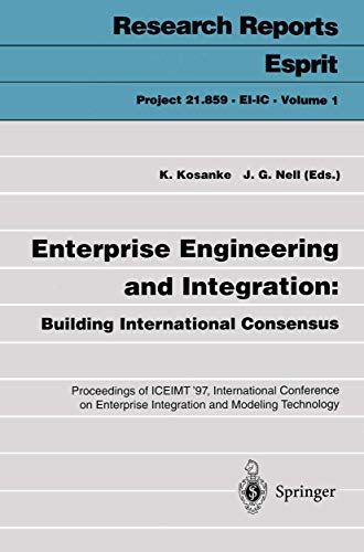 Beispielbild fr enterprise_engineering_and_integration_-_building_international_consensus zum Verkauf von Ammareal