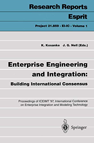 Imagen de archivo de enterprise_engineering_and_integration_-_building_international_consensus a la venta por Ammareal