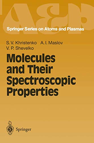 Stock image for Molecules and Their Spectroscopic Properties for sale by Romtrade Corp.