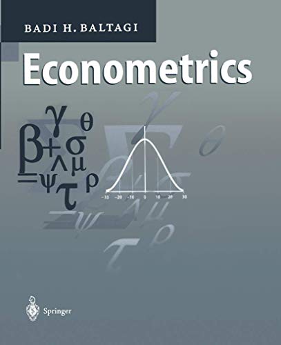 9783540636175: Econometrics