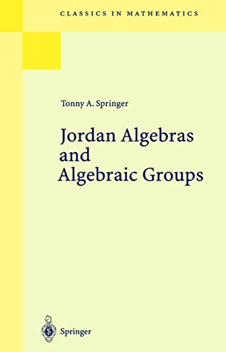 Stock image for Jordan Algebras and Algebraic Groups for sale by Chiron Media