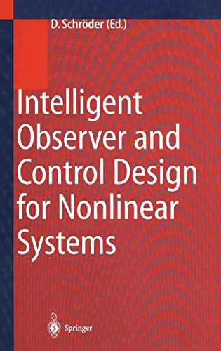 Imagen de archivo de Intelligent Observer and Control Design for Nonlinear Systems a la venta por Buchpark