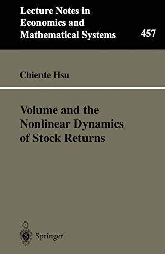 Stock image for Volume and the Nonlinear Dynamics of Stock Returns for sale by Books Puddle