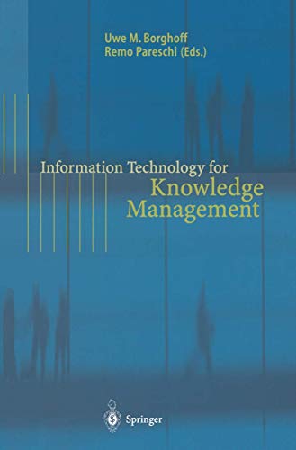 Stock image for Information Technology for Knowledge Management for sale by Blackwell's