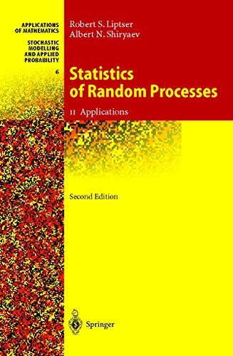 Stock image for Statistics of Random Processes II for sale by BooksRun