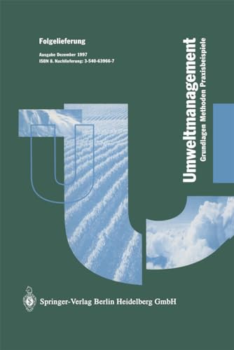 9783540639664: Betriebliches Umweltmanagement: Grundlagen - Methoden - Praxisbeispiele (German Edition)