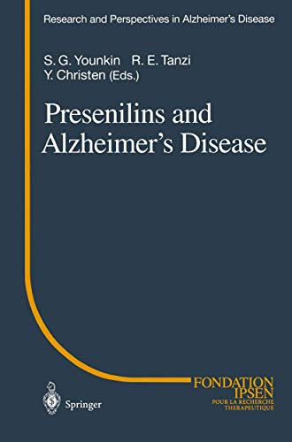 Beispielbild fr Presenilins and Alzheimer's Disease (Research and Perspectives in Alzheimer's Disease) zum Verkauf von Housing Works Online Bookstore